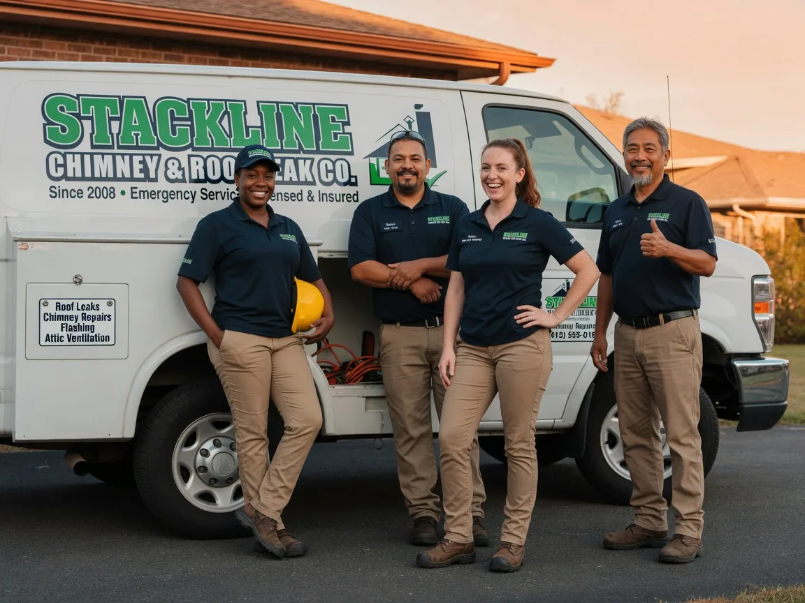 Chimney flashing repair company in Rhame, ND